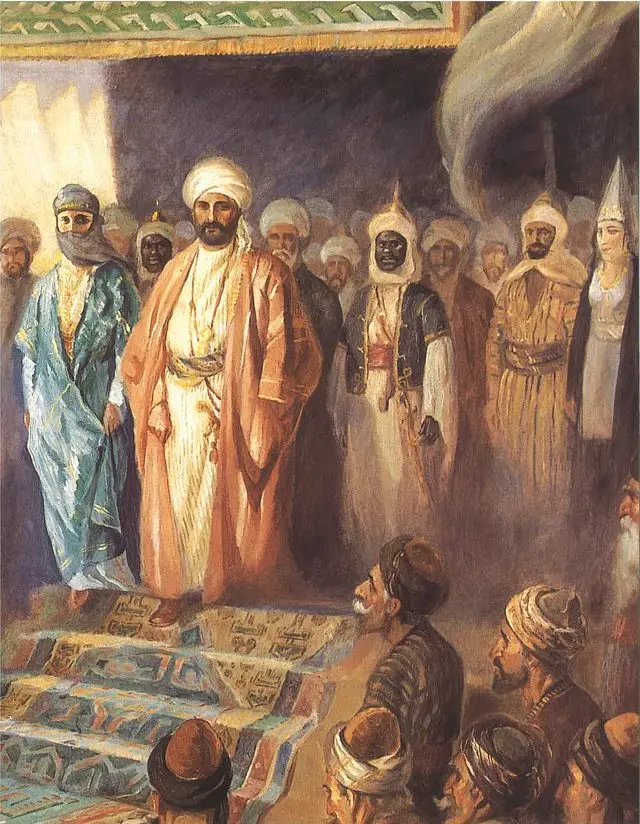 Illustration for First Arab Raids